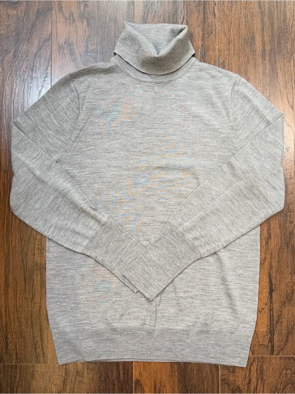 J. Crew Women's Grey Turtleneck Wool Sweater - NWT Size XL